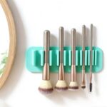 Silicone Suction Cup Makeup Brush Holder