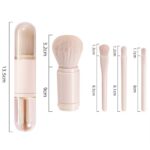 4 in 1 Mini Capsule Makeup Brushes