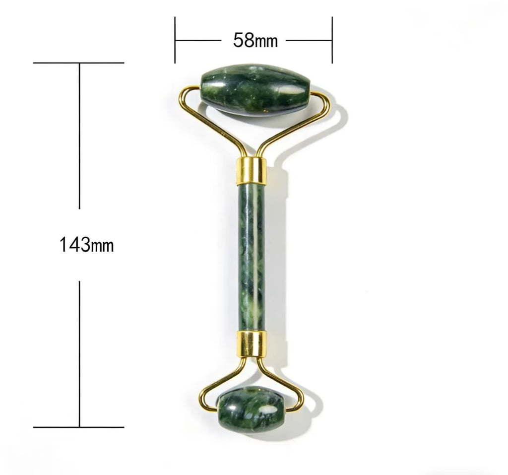 Jade Roller & Gua Sha Massage Tool Set