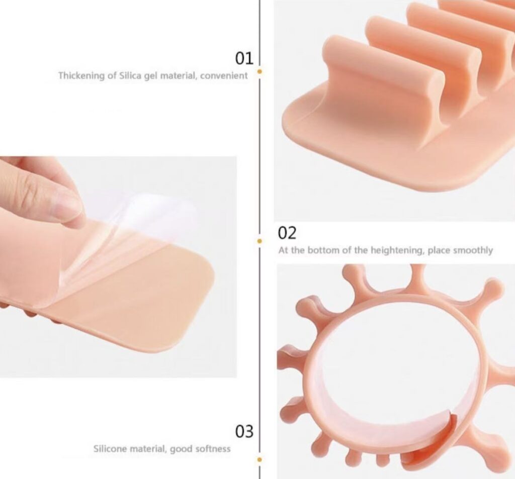 Silicone Suction Cup Makeup Brush Holder