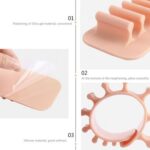 Silicone Suction Cup Makeup Brush Holder
