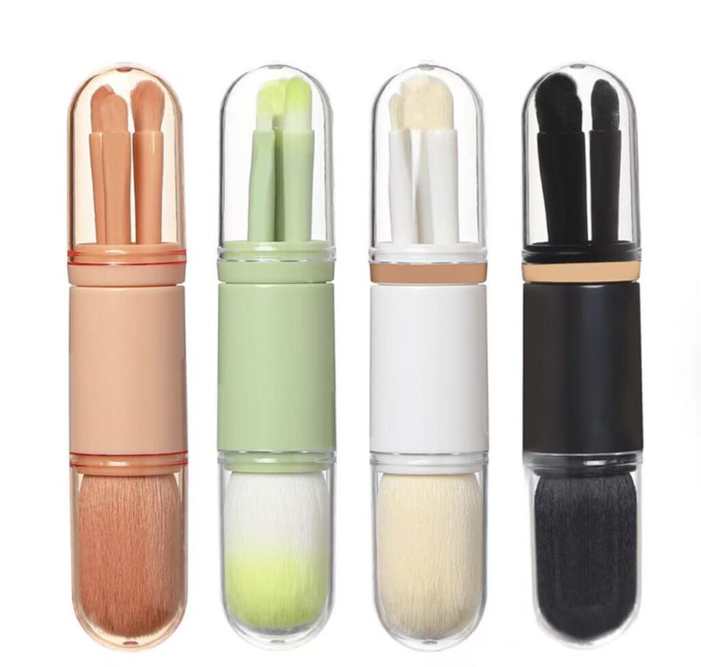 4 in 1 Mini Capsule Makeup Brushes