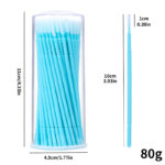 Disposable Micro Crystal Cotton Swabs for Eyelash Extension & Makeup