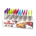 Cute Mini Silicone Food Tongs, Small Serving Tongs for Dessert & Snack