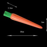 Carrot‑Shaped Silicone Basting Brush, Detachable Kitchen Oil Brush for BBQ Baking Cooking