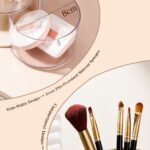 Rotating Multi‑Purpose Makeup Organizer Dust‑Proof Cosmetic Storage Box for Vanity Desktop