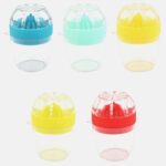 Mini Manual Lemon Orange Juicer, Hand‑Press Citrus Squeezer with Measuring Cup, Home Kitchen Fruit Juice Maker