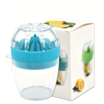 Mini Manual Lemon Orange Juicer, Hand‑Press Citrus Squeezer with Measuring Cup, Home Kitchen Fruit Juice Maker