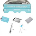 Portable Disposable BBQ Grill, Instant Charcoal Barbecue Grill for Camping Picnic Beach Outdoor Party
