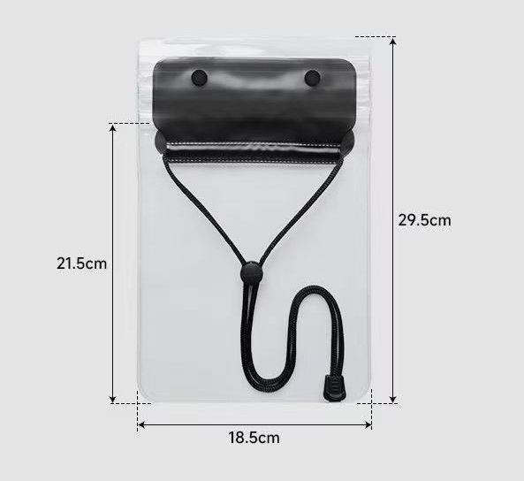 Large Capacity Waterproof Phone Pouch,triple seal waterproof phone case, beach waterproof bag for keys, snorkeling phone waterproof holder