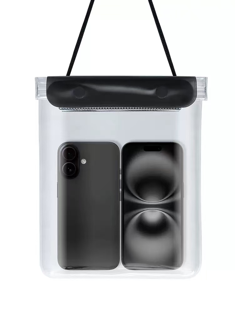 Large Capacity Waterproof Phone Pouch,triple seal waterproof phone case, beach waterproof bag for keys, snorkeling phone waterproof holder